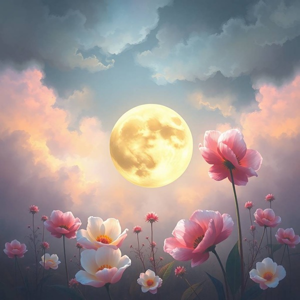 La Pleine Lune des fleurs de Mai
